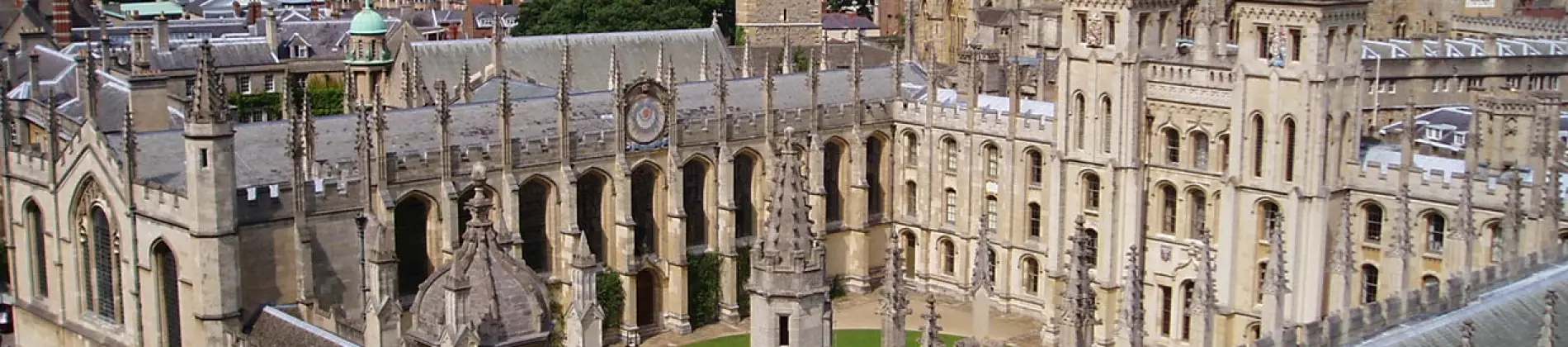 Studying at the University of Oxford
