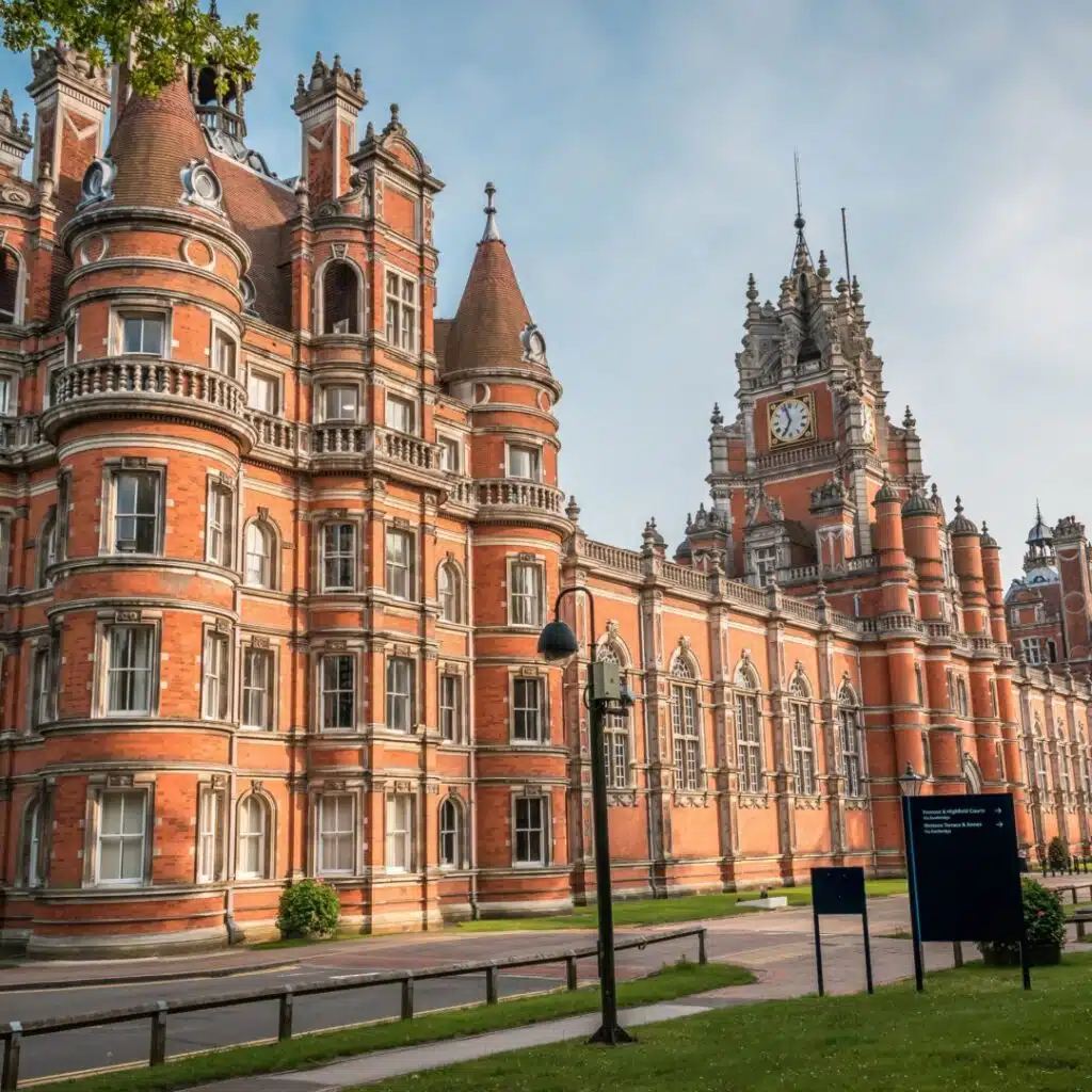 Royal Holloway University of London in UK