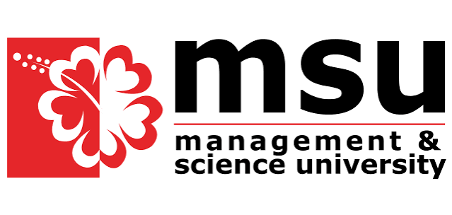 The Management & Science University (MSU) in MYS logo